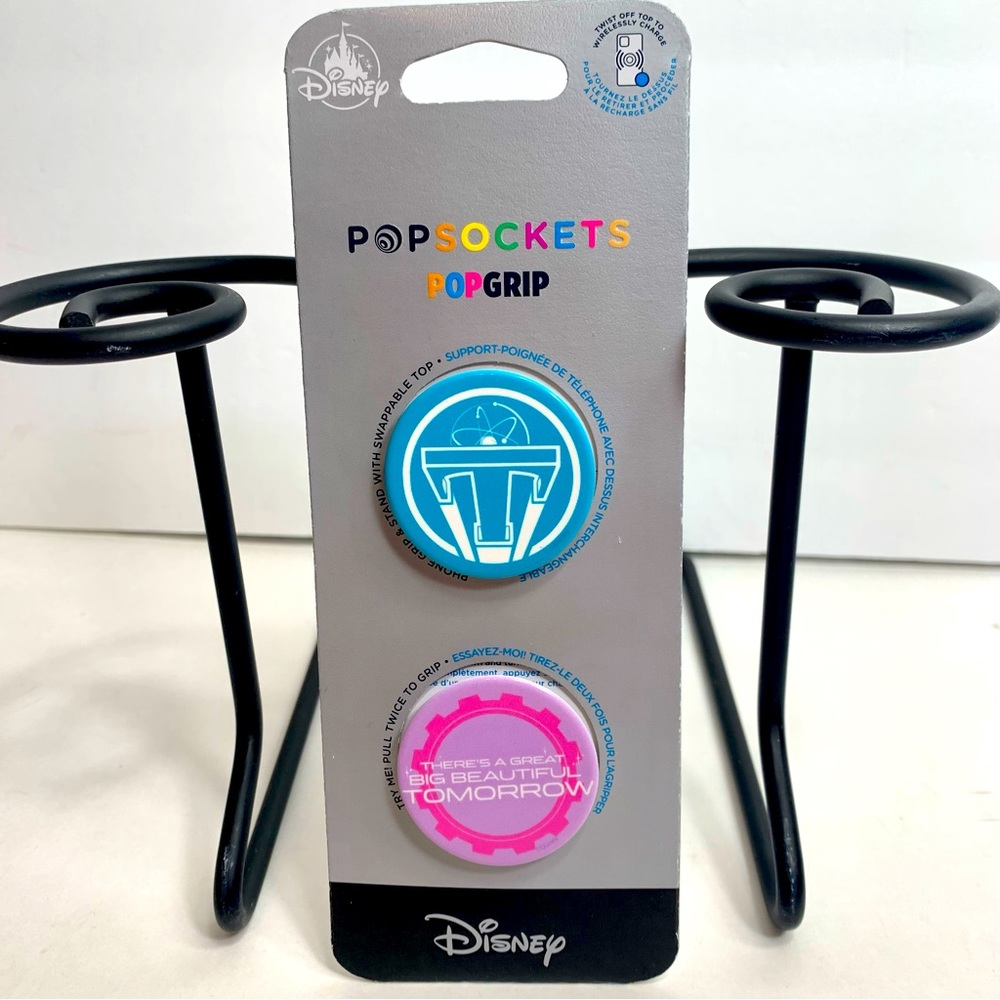 NWT. Disney Popsockets Popgrip. Set of 2 Tomorrowland popsockets-